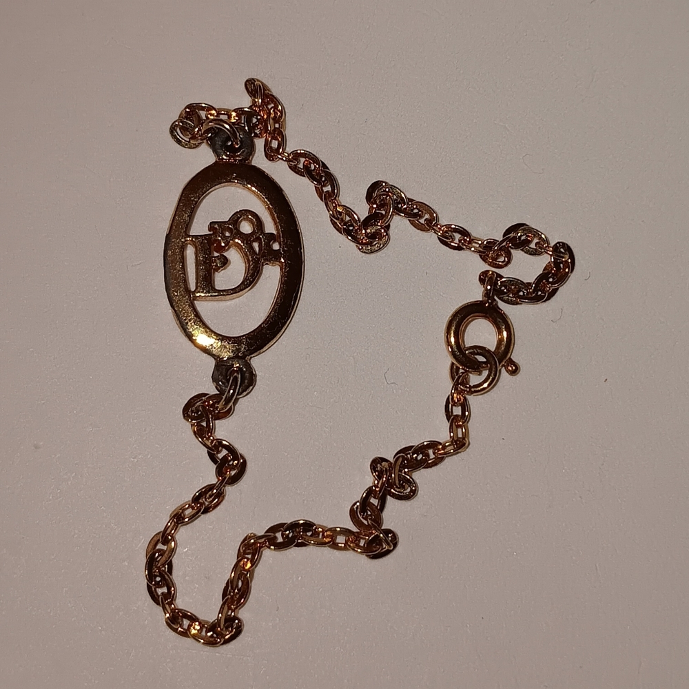 Christian Dior Logo Bracelet - Picture 1 of 2